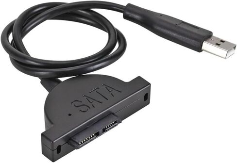 M1NI SATA II CD/DVD-ROM محرك محرك 13PIN محول 7+6 USB 2.0 إلى M1NI SATA Cable Digital Cables عالية السرعة in Saudi Arabia