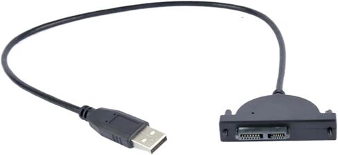 M1NI SATA II CD/DVD-ROM محرك محرك 13PIN محول 7+6 USB 2.0 إلى M1NI SATA Cable Digital Cables عالية السرعة in Saudi Arabia
