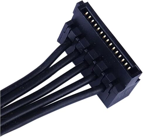 N/ew 6 Pin to 2 SATA 15PIn Power Supply Cable for de*/ll 3250 3268 3650 3653 3660 3667 3668 in Saudi Arabia