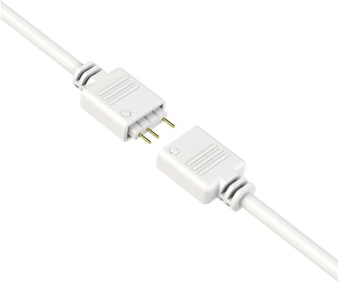 argb splitter 5v 3 pin 1 إلى 4 كابل امتداد ArgB Mainboard البالغ 30 سم مع غطاء واقعي للكمبيوتر الشخصي على سطح المكتب (2pcs ، من 1 إلى 3) in Saudi Arabia