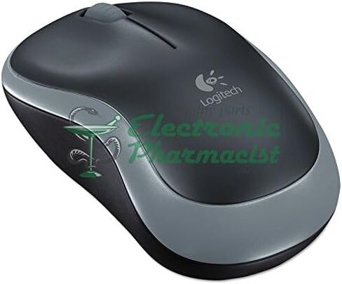 Logitech اللاسلكي الماوس ، 2-1/2 "4-1/2" x1-3/4 ، أسود/فضية in Kuwait