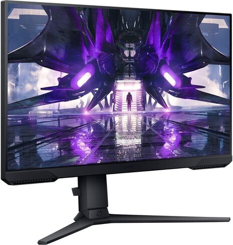 Samsung 32 "Odyssey G Series FHD LED Gaming Monitor ، 165 هرتز ، 1 مللي ثانية ، شاشة قابلة للتعديل ، Freesync Premium ، وضع توفير العين ، أسود ، مع كابل GSF HDMI in Kuwait