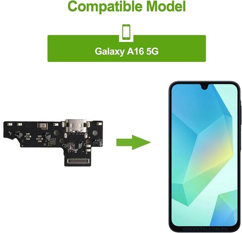 Charging Port USB Flex Dock Connector Replacement Repair Part for Galaxy A16 5G US Version in Saudi Arabia
