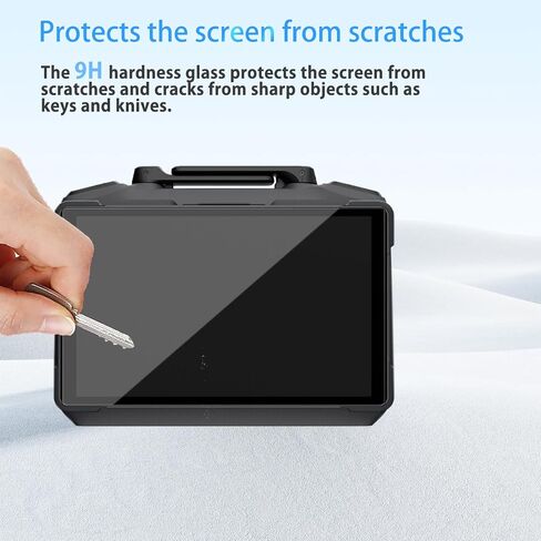 Screen Protector for DJI RC PRO 2, HD Tempered Glass Protector Film,9h Hardness,Tempered Glass Film Guard for DJI RC Pro 2 Remote Controller[2Pack] in Saudi Arabia