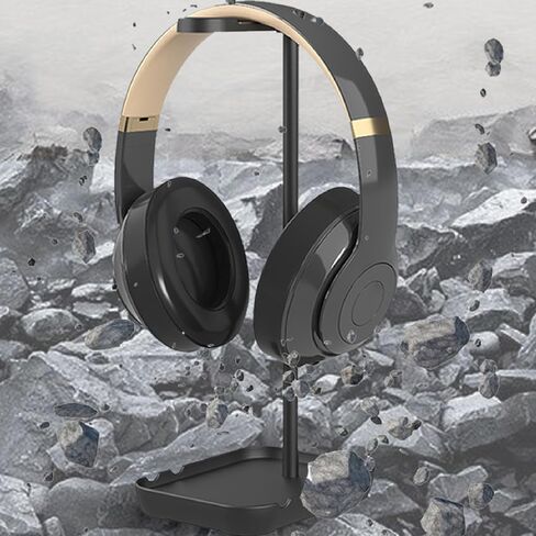 Ashata Gaming Headset Stand ، قاع قاع ، من أجل ، استوديو لتسجيل مكتب غرفة النوم ، مع حامل الهاتف ، حامل سماعات الألعاب (أحمر فاتح) in Saudi Arabia