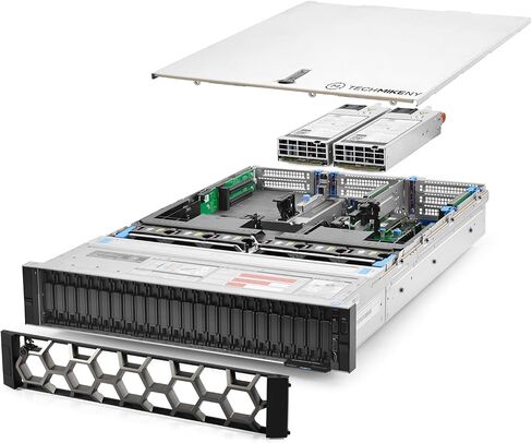 TechMikeNY Server Gold 6148 2.40Ghz 20-Core 64GB RAM 24x Caddies PowerEdge R740xd NVMe (Renewed) in Saudi Arabia