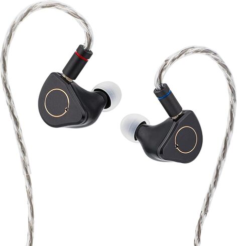 Linsoul SIMGOT SuperMix 4 1DD+1BA+1Planar+1PZT Hybrid Drivers Earphones, Tripowin Zonie 16 Core Silver Plated IEM Cable in Saudi Arabia