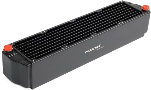 Server Water Cooler 8CM Aluminum Radiator Aluminum Row 65mm Thick 3-Layer Z Water Channel.SR-LH65T4X80 in Saudi Arabia