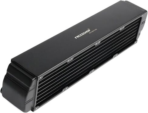 Server Water Cooler 8CM Aluminum Radiator Aluminum Row 65mm Thick 3-Layer Z Water Channel.SR-LH65T4X80 in Saudi Arabia