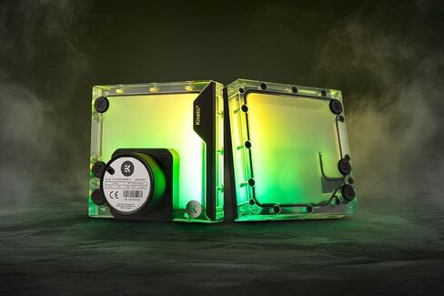 Ekwb Ek-Quantum Kinetic 3 FLT 140 D5/DDC خزان الجسم ، D-RGB ، Plexi in Kuwait