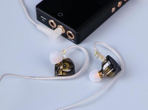 Linsoul KZ ZS10 Pro X تم ترقيته 1DD + 4BA DRIVER HIFI في سماعات الأذن (بدون MIC) + KIWI EARS FLEX COBUD TIPS 3 أزواج ، S/M/L SIZE in Saudi Arabia