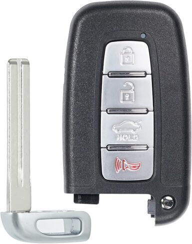 نوبات استبدال Key FOB لـ Hyundai Genesis 2009 2010 2011 2012 2013 2014 Sonata Azera Equus Elantra Kia Optima 2009-2013 Rio Sorento Forte Borrego under under control sy5hmfna04 315 mhz in Kuwait