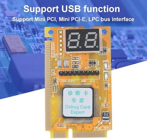 بطاقة التصحيح ، دعم بطاقة تشخيص الكمبيوتر المحمولة Mini PCI Mini PCI-E LPC Bus Interface ، لوحة محلل المحمول اختبار اللوحة الأم in Saudi Arabia