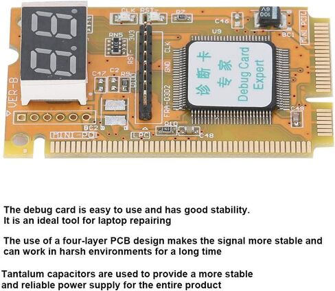 بطاقة التصحيح ، دعم بطاقة تشخيص الكمبيوتر المحمولة Mini PCI Mini PCI-E LPC Bus Interface ، لوحة محلل المحمول اختبار اللوحة الأم in Saudi Arabia