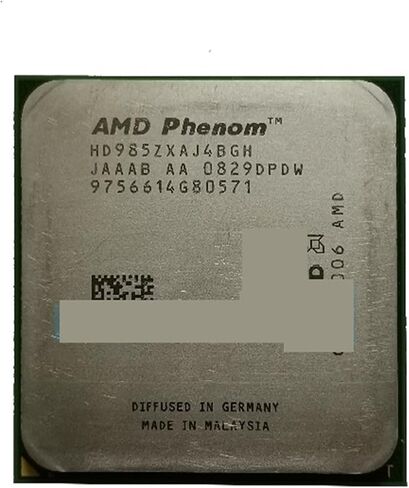 A ph X4 9850 Quad-Core Desktop 2.5GHz CPU HD985ZXAJ4BGH Soket AM2 +/940pin in Saudi Arabia