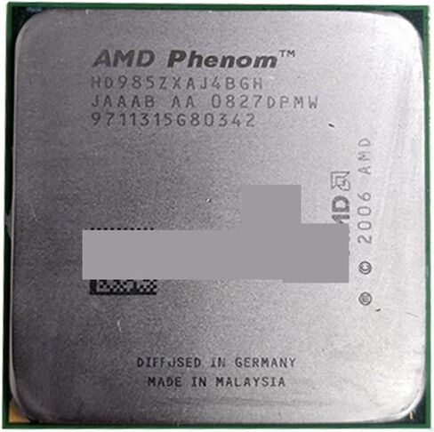 A PH X4 9850 HD9850XAJ4BGH 125W رباعي النواة سطح المكتب 2.5 جيجا هرتز SOKET CPU AM2 +/940PIN in Saudi Arabia