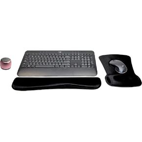 Logitech MK540 لوحة المفاتيح اللاسلكية المتقدمة والسرد الماوس النشط النشط حزمة مكتب السفر المنزلي مع مكبر الصوت اللاسلكي المحمول MICRO in Kuwait