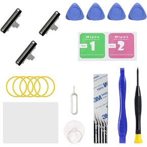 Power On Off Volume Button Key Replacement for Galaxy S7 Repair Part, with Toolkit (White) in Kuwait