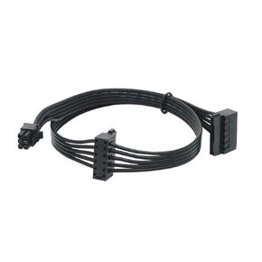 6pins 6pin to SATA SSD كابل تزويد الطاقة M1NI 6PIN بدوره 2 × سلك طاقة محرك أقراص صلبة SATA لواجهة اللوحة (35 سم 1 إلى 1) in Kuwait