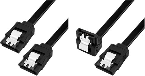 SSD HDD SATA 3.0 III كابل بيانات إلى قرص ثابت محرك سلك SATA3 مستقيم الزاوية اليمنى 6 جيجابايت/ثانية محول نقل اللوحة الأم (الزاوية اليمنى) in Saudi Arabia