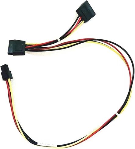 4pin إلى 2-Port 3-Port HDD SSD SATA COALK Cable Cable Cable for 6000 6200 6300 8000 8100 8200 Mainboard ATX PSU (3-PORT SATA) in Saudi Arabia