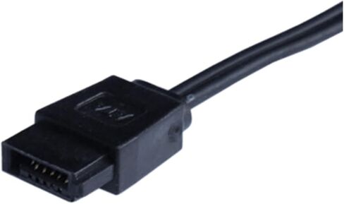 Sa-ta Power Adapter Cable, Male 15-Pin to 6-Pin Slim Line Power Adapter Cord for DVD Drive Power Supply 8.7in in Saudi Arabia