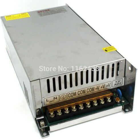 S-500-24 500W 24VDC 20A مجموعة تبديل واحد مزود الطاقة AC 110V / 220V إلى DC 24V in Saudi Arabia