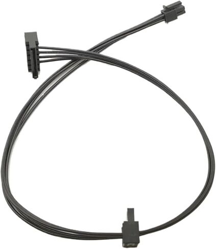 for Main Board Interface Small 4Pin to Two SATA SSD Power Supply Cable 1Pc 45CM Cable M1ni 4 Pin Turn 2 SATA Power Supply(4pin 1 to 1 sata) in Saudi Arabia