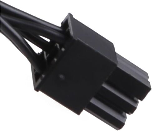 PCI-e 6 Pin Male to 4 Sata 1 to 4 Sata Female Power Supply Splitter for Modular RM650X RM750X Supply Cable in Saudi Arabia