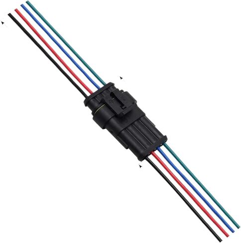 2-6-pin Water Proof Connector, 16 AWG 4-Wire Connector, Automotive Electrical Connector Male and Female, Used for Automobiles(5P) in Saudi Arabia