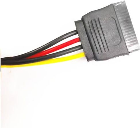 1Pc 15 Pin SATA Male to Female 15 Pin 15P SATA Adapter Power Extension Cable Wire Cord 0.2M 30cm 0.5M 1M(0.5M) in Saudi Arabia