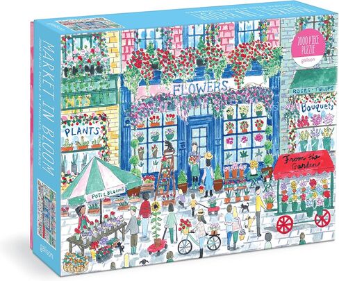 أحجية الصور المقطوعة من Galison Michael Storrings مكونة من 1000 قطعة من Spring on Park Avenue New York City للبالغين، لغز مليء بالتحديات النابضة بالحياة مع مشهد Park Avenue الشهير في مدينة نيويورك، متعدد الألوان، 1 EA in Kuwait