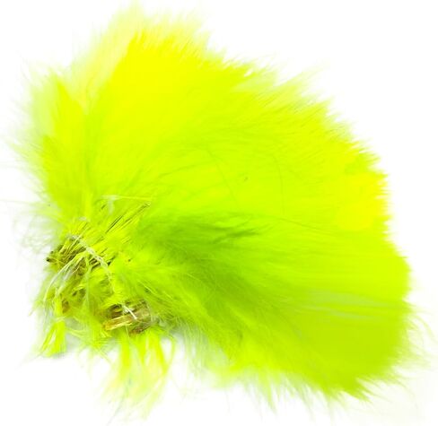 Creative Angler Strung Marabou Bird Feathers for Tying Fly Fishing Flies - Fly Tying Accessories - Perfect Choice for Tail & Wings and Easy to Tie On The Lure in Kuwait