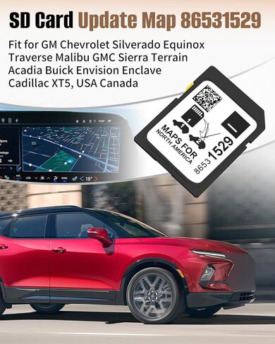 86531529 GPS SD Card Card Map Fit to Chevrolet GMC Cadillac Buick in Kuwait
