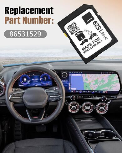86531529 GPS SD Card Card Map Fit to Chevrolet GMC Cadillac Buick in Kuwait