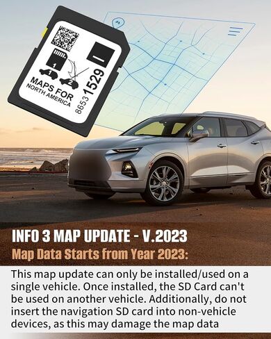 86531529 GPS SD Card Card Map Fit to Chevrolet GMC Cadillac Buick in Kuwait