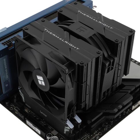 Thermalright Peerless Assassin 140 CPU Air Boodler Black CPU ، 6 أنابيب حرارة ، مراوح PWM المزدوجة والأبراج المزدوجة ، تبريد وحدة المعالجة المركزية عالية البال in Saudi Arabia