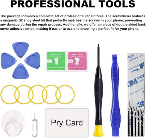 Power On Off Volume Button Key Replacement for Galaxy S7 Repair Part, with Toolkit (White) in Kuwait