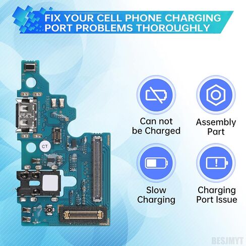 بالنسبة إلى Samsung Galaxy A51 ، استبدال منفذ الشحن USB Dock Dock Type-C cable cable flex مع إصلاح منفذ الميكروفون Mic. in Kuwait