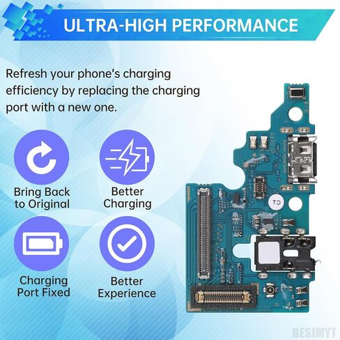 بالنسبة إلى Samsung Galaxy A51 ، استبدال منفذ الشحن USB Dock Dock Type-C cable cable flex مع إصلاح منفذ الميكروفون Mic. in Kuwait