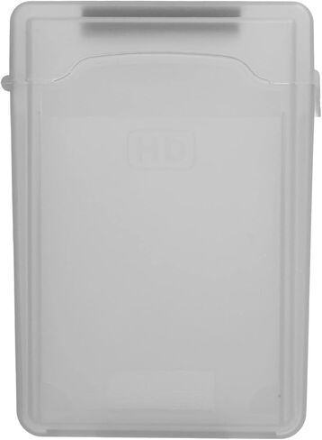 3.5in HDD SSD Box ، حالة التخزين الشفافة المضادة للثافة الصدمة ، مواد ABS ، لمدة 3.5 بوصة القرص الصلب in Saudi Arabia