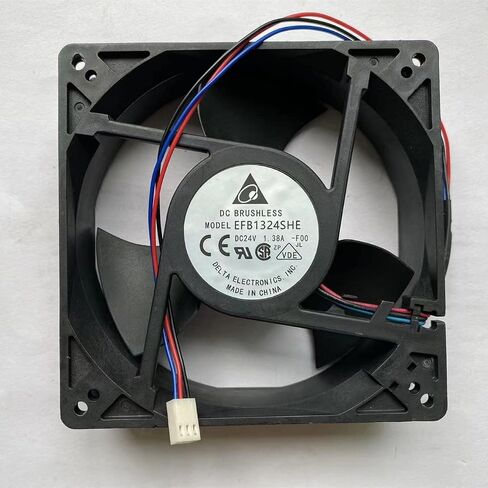 EFB1324SHE ELOMILE FAN EFB1324SHE 24V 1.38A 12738 مروحة المعدات العاكس in Saudi Arabia