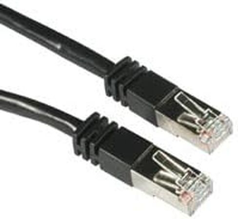 14ft Shielded CAT 5E Molded Patch Cable Black in Saudi Arabia