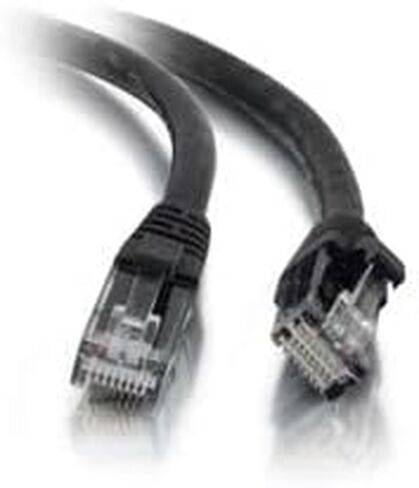 35 قدمًا. CAT5E SNAGLISS UTP Ethernet Network Patch Cable ، Black in Saudi Arabia