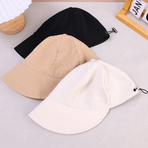 Summer Womens Fisherman's Caps Foldable Outdoor UV-Protection Wide Brim Beach Fishing Hat,1 Piece in Saudi Arabia