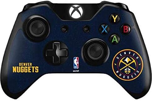 Skinit Skinit Gaming Gaming Skin متوافق مع جهاز التحكم Xbox One - NBA Denver Nuggets مرخص رسميًا in Saudi Arabia