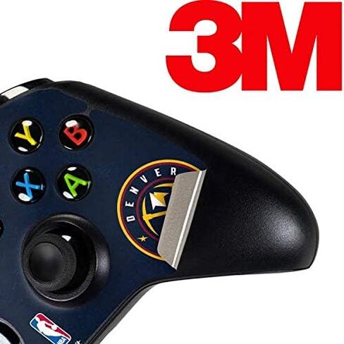 Skinit Skinit Gaming Gaming Skin متوافق مع جهاز التحكم Xbox One - NBA Denver Nuggets مرخص رسميًا in Saudi Arabia