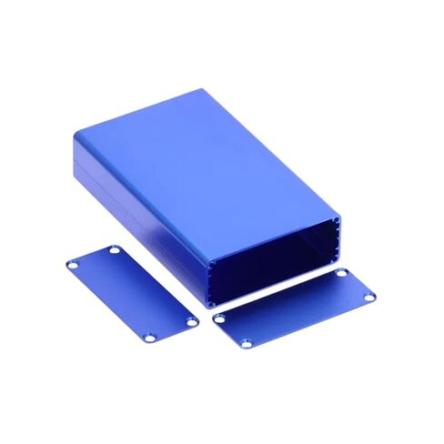 80x50x20mm- الأزرق | ألومنيوم ثنائي الفينيل متعدد الكلور مربع أدوات مربع أدوات أدوات المشروع الإلكترونية مسامير DIY أخاديد مدمجة الفضة أسود أزرق 80 × 50 × 20 مم جديد 2026 عالية لمكون إلكتروني موثوق in Kuwait