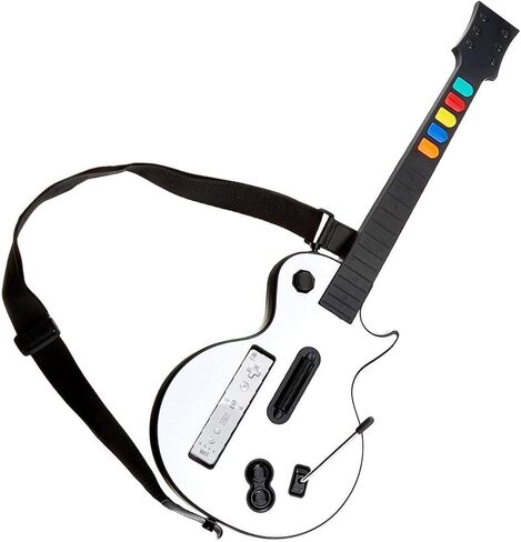 NBCP Guitar Hero Wii, Wireless Guitar for Wii Guitar Hero Clone Hero and Rock Band Games (Excluding Rock Band 1) in Saudi Arabia