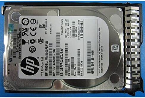 Dell 9RZ268-150 - 1TB 7.2K SAS 6G 2.5IN SFF HDD W/R Series Tray - New Pull in Kuwait